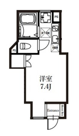 Leaf小石川の物件間取画像